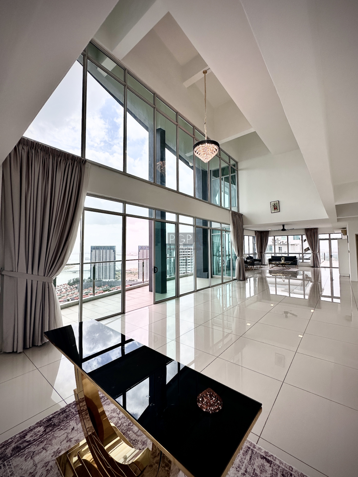 Luxurious Duplex Penthouse with Private Pool at City Residence, Tanjong Tokong.