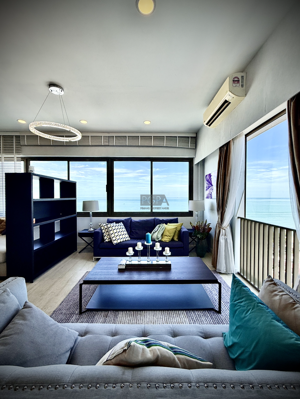 Seaview Duplex Penthouse at By The Sea, Batu Ferringhi.